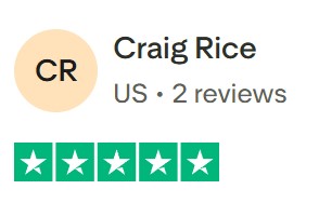 Trustpilot review for VIXIA custom watercooled gaming PC service