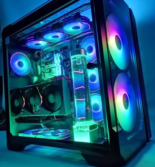 Custom watercooed gaming pc_4