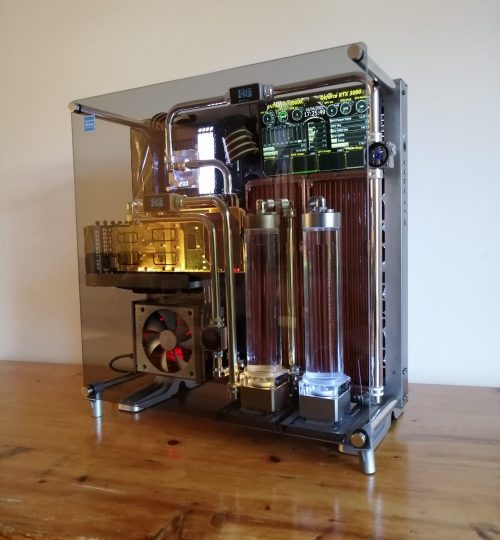 metal custom watercooling PC_8